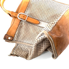 Charger l'image dans la galerie, Sac AMALFI en Cuir Perforé Neutral