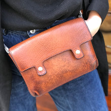 Charger l'image dans la galerie, Sac FREEWAY en Cuir Brown