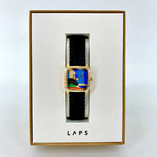 Charger l'image dans la galerie, Montre PRIMA OLYMPE Bracelet Perlon Bleu Nuit