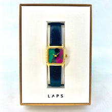 Charger l'image dans la galerie, Montre PRIMA PANACHE Fuschia Bracelet Cuir Noir