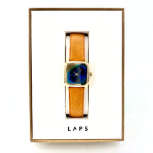 Charger l'image dans la galerie, Montre PRIMA PAON OR Bracelet Cuir Camel