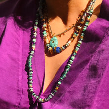 Charger l'image dans la galerie, Collier AFRICA Turquoises et Améthystes