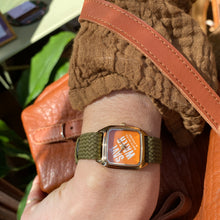 Charger l'image dans la galerie, Montre PRIMA SAVE WATER Bracelet Perlon Olive