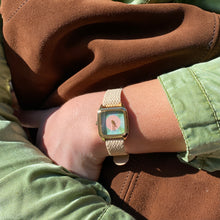 Charger l'image dans la galerie, Montre PRIMA ÉCLIPSE Bracelet Perlon Beige