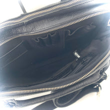 Charger l'image dans la galerie, Cartable en Cuir Noir