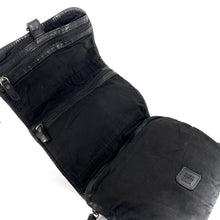 Charger l'image dans la galerie, Trousse / Trousse de Toilette en Cuir Noir