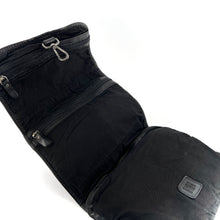 Charger l'image dans la galerie, Trousse / Trousse de Toilette en Cuir Noir