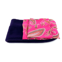 Load image into Gallery viewer, Col en Fausse Fourrure Violet / Fuschia