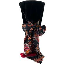 Load image into Gallery viewer, Col en Fausse Fourrure Noir / Black