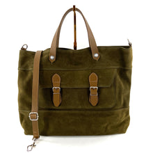 Charger l'image dans la galerie, Cabas LIONEL COCKTAIL en Croûte Militaire