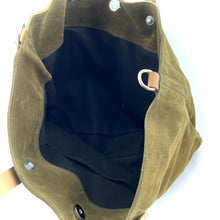 Charger l'image dans la galerie, Cabas LIONEL COCKTAIL en Croûte Militaire