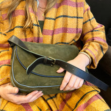 Charger l'image dans la galerie, Sac ANDREA en Daim Kaki