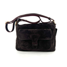 Charger l'image dans la galerie, Sac PALOMA en Croûte Velours Écorce