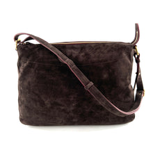 Charger l'image dans la galerie, Maxi Sac GAYA en Croûte Velours Écorce