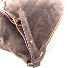 Charger l'image dans la galerie, Maxi Sac GAYA en Croûte Velours Écorce