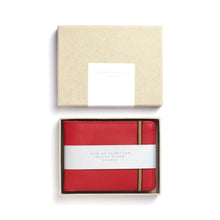 Charger l'image dans la galerie, Portefeuille Porte-Monnaie Rouge Fermeture Élastique