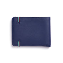 Charger l'image dans la galerie, Portefeuille Bleu Marine Fermeture Élastique