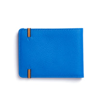 Charger l'image dans la galerie, Portefeuille Bleu Roy Fermeture Élastique