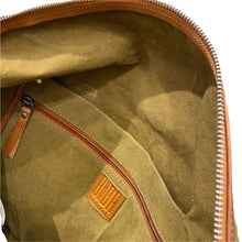 Charger l'image dans la galerie, Sac de Voyage en Toile et Cuir Camel