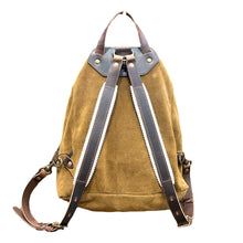 Charger l'image dans la galerie, Sac à Dos CAMP en Cuir Velours Tabac
