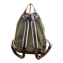 Load image into Gallery viewer, Sac à Dos CAMP en Cuir Velours Musk