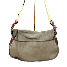 Load image into Gallery viewer, Sac MUSETTE en Cuir Velours Musk