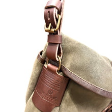Load image into Gallery viewer, Sac MUSETTE en Cuir Velours Musk