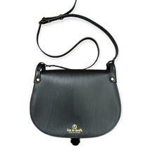 Charger l'image dans la galerie, Sac Gibecière DIANE L en Cuir Noir