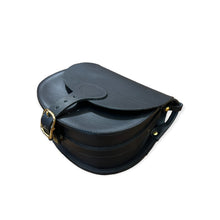 Charger l'image dans la galerie, Sac Gibecière DIANE M en Cuir Noir