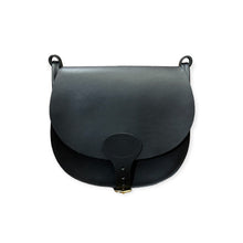 Charger l'image dans la galerie, Sac Gibecière DIANE M en Cuir Noir