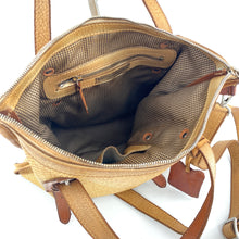 Charger l'image dans la galerie, Sac MICOL en Paille Enduite Sweet Tea et Cuir Lavé