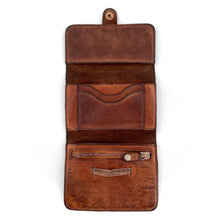 Charger l'image dans la galerie, Portefeuille en Cuir Lavé Whisky