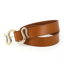 Load image into Gallery viewer, Ceinture la CRUSH en Cuir Camel
