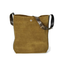 Load image into Gallery viewer, Sac LE ENZO en Velours Bronze
