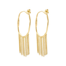 Load image into Gallery viewer, Boucle d'Oreille AMBRE M en Plaqué Or
