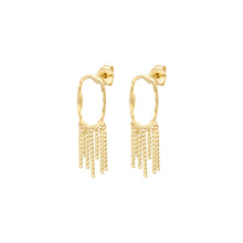 Load image into Gallery viewer, Boucle d'Oreille AMBRE S en Plaqué Or
