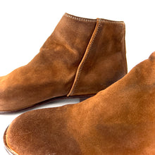 Charger l'image dans la galerie, Boots Zippé Arrière en Daim Fango
