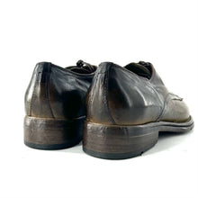 Load image into Gallery viewer, Derby en Cuir Dégradé Noir / Olive
