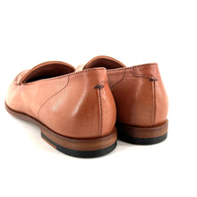 Load image into Gallery viewer, Mocassin à Pompons en Cuir Rose
