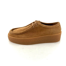 Charger l&#39;image dans la galerie, Chaussure Lacets Semelle Gomme en Daim Sable
