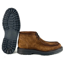 Charger l'image dans la galerie, Chaussure Lacets Semi-Montante Esprit "Paraboot" en Daim Sigaro
