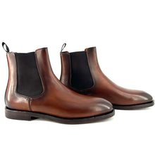 Charger l'image dans la galerie, Chelsea Boots en Cuir Cognac
