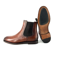 Charger l'image dans la galerie, Chelsea Boots en Cuir Cognac
