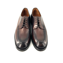 Load image into Gallery viewer, Derby en Cuir Marron Veiné
