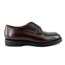 Load image into Gallery viewer, Derby en Cuir Marron Veiné

