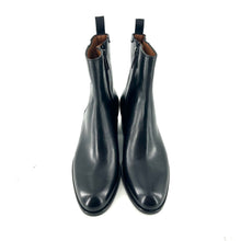 Charger l'image dans la galerie, Boots Talon Trotteur Zippé Intérieur en Cuir Noir
