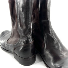 Load image into Gallery viewer, Boots Tige Haute en Cuir Ébano
