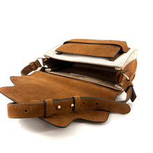 Load image into Gallery viewer, Sac DAY FIVE L en Toile Écru et Suede Gold
