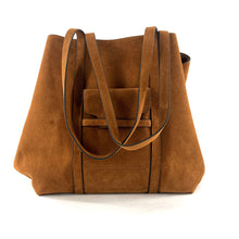 Load image into Gallery viewer, Sac DAY SIX L en Suede Gold
