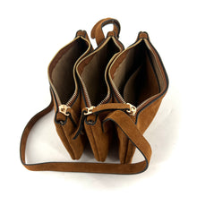 Load image into Gallery viewer, Sac TWENTY-ONE en Suede Gold
